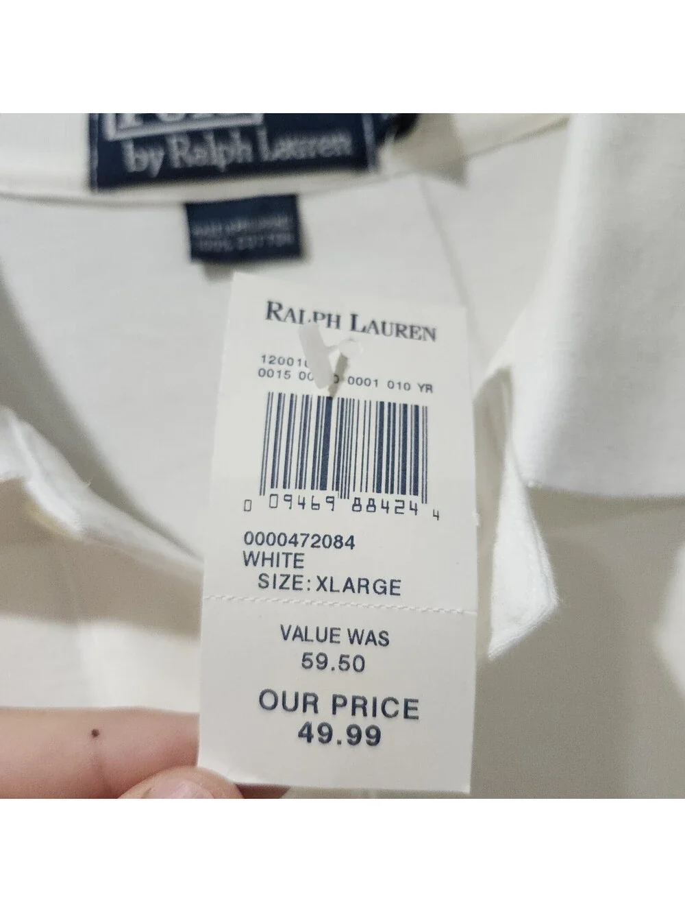 NWT Polo Ralph Lauren Shirt Casual Classic Preppy Old Money Mens XL FLAW